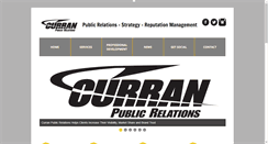 Desktop Screenshot of curranpr.com